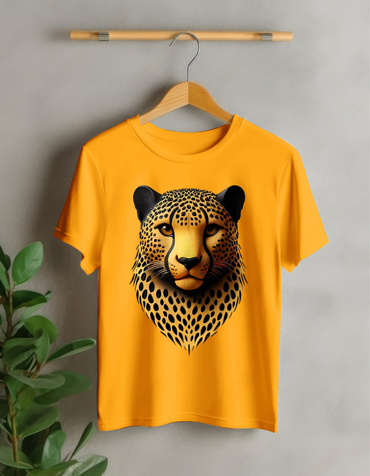 Dashing Designs Yellow Cheetah T-Shirt