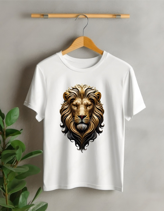 Dashing Designs White Lion T-Shirt