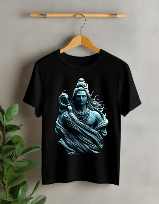 Dashing Designs Lord Shiva Black T-Shirt