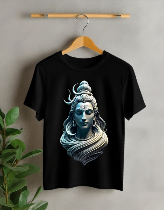 Dashing Designs Lord Shiva Black T-Shirt