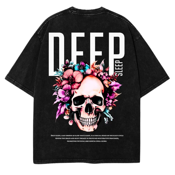 DEEP Oversize Printed Tee