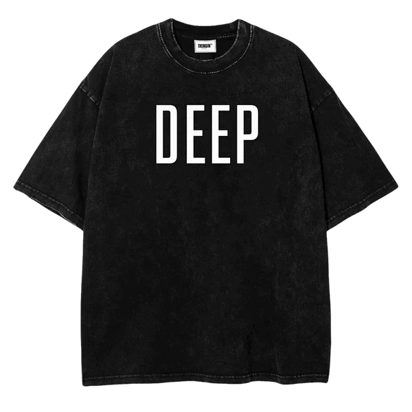 DEEP Oversize Printed Tee