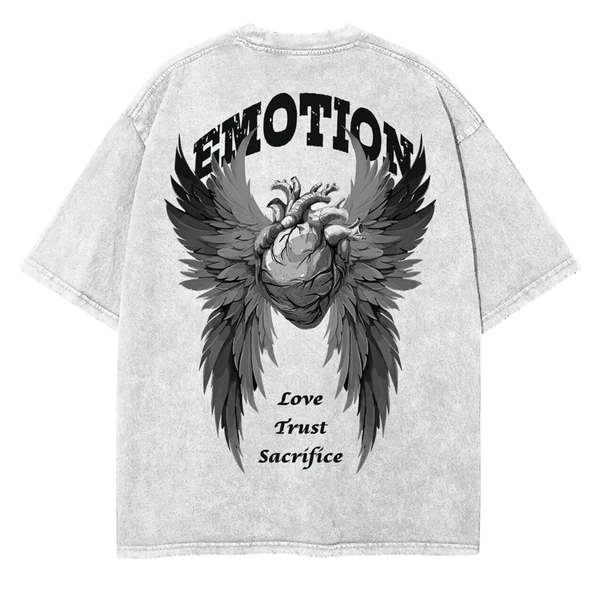 EMOTION Printed Oversize TEE