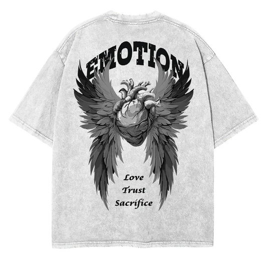 EMOTION Printed Oversize TEE