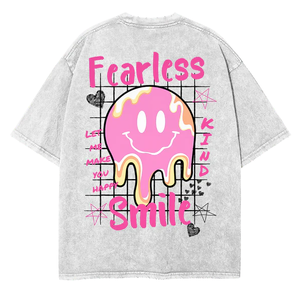 Fearless Printed Oversize Tee