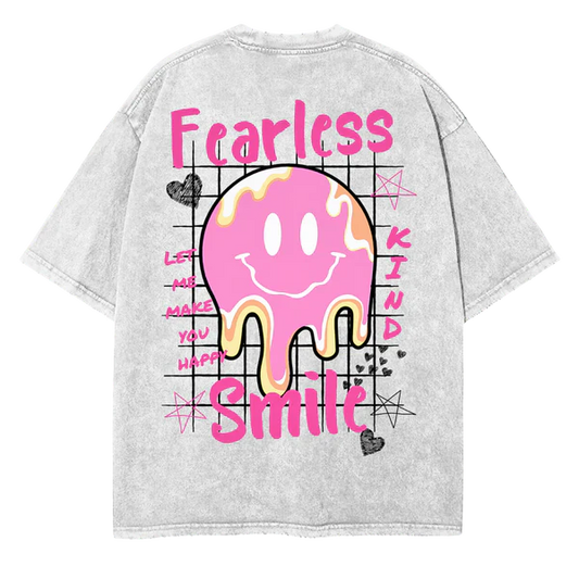 Fearless Printed Oversize Tee