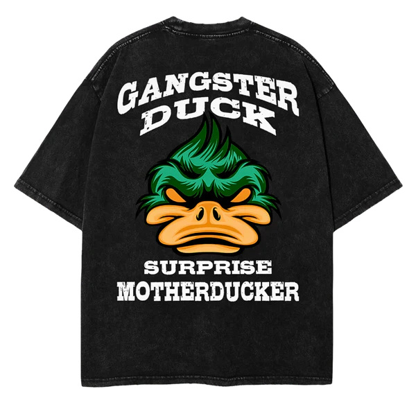 Gangster Duck Cotton Oversize Tee