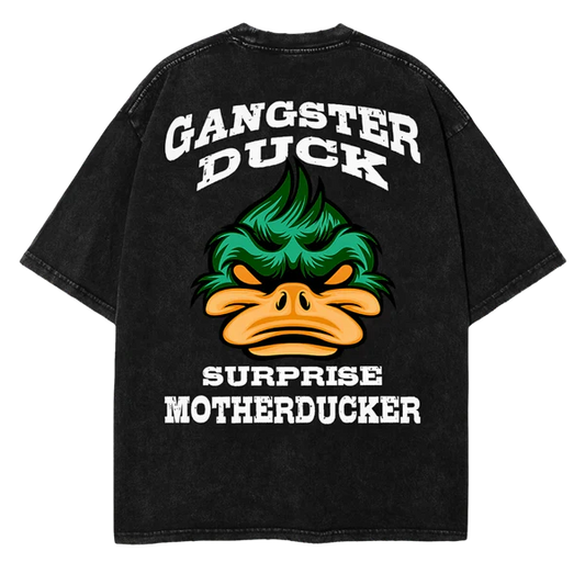 Gangster Duck Cotton Oversize Tee